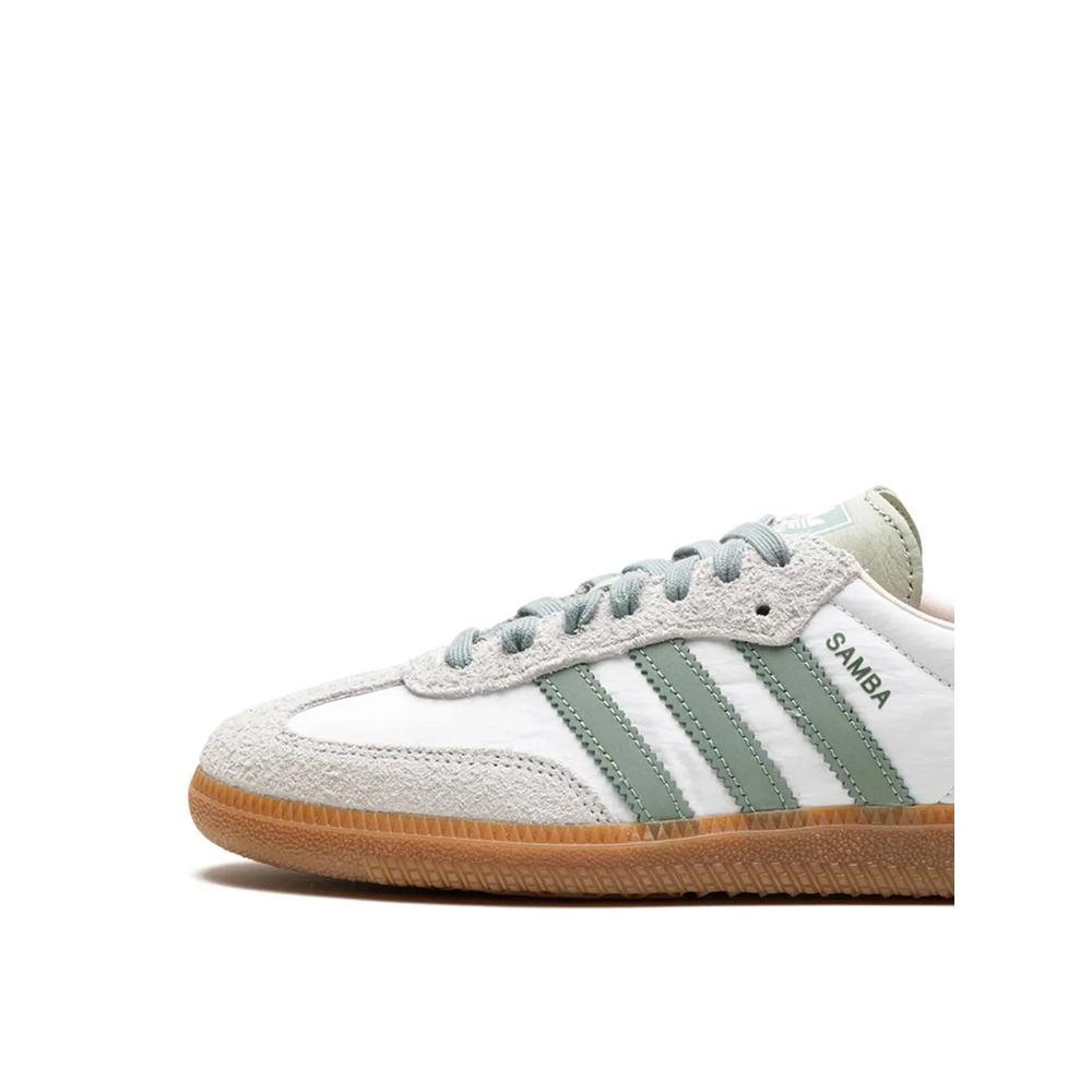Кроссовки Samba Silver Green 2