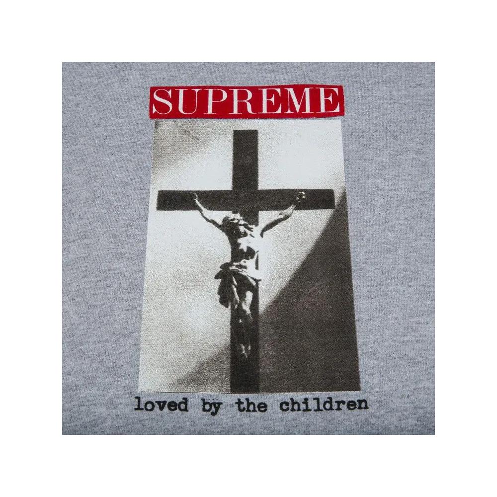 Футболки Supreme Loved By The Children Tee 'Heather Grey' 2
