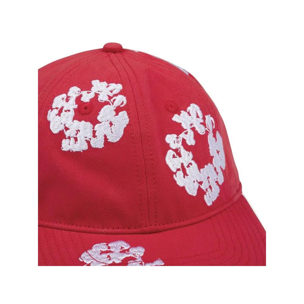 Кепки Denim Tears The Cotton Wreath Cap 'Red' 3