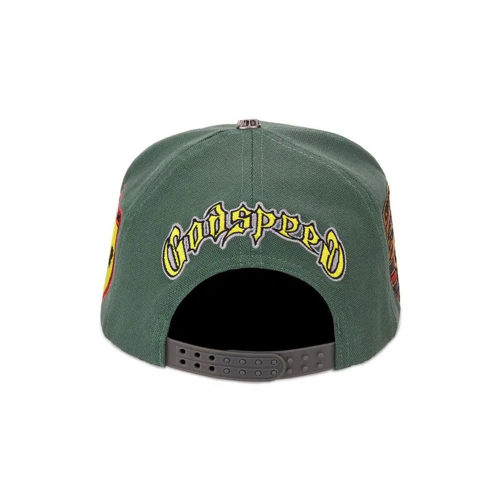 Бейсболки Godspeed GRC Members Snapback Hat 'Green/Brown' 2