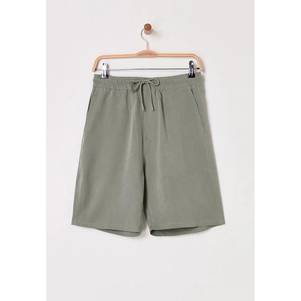 Мужские хаки 100% модальные летние шорты и бермуды TMNSS25SR00009 5