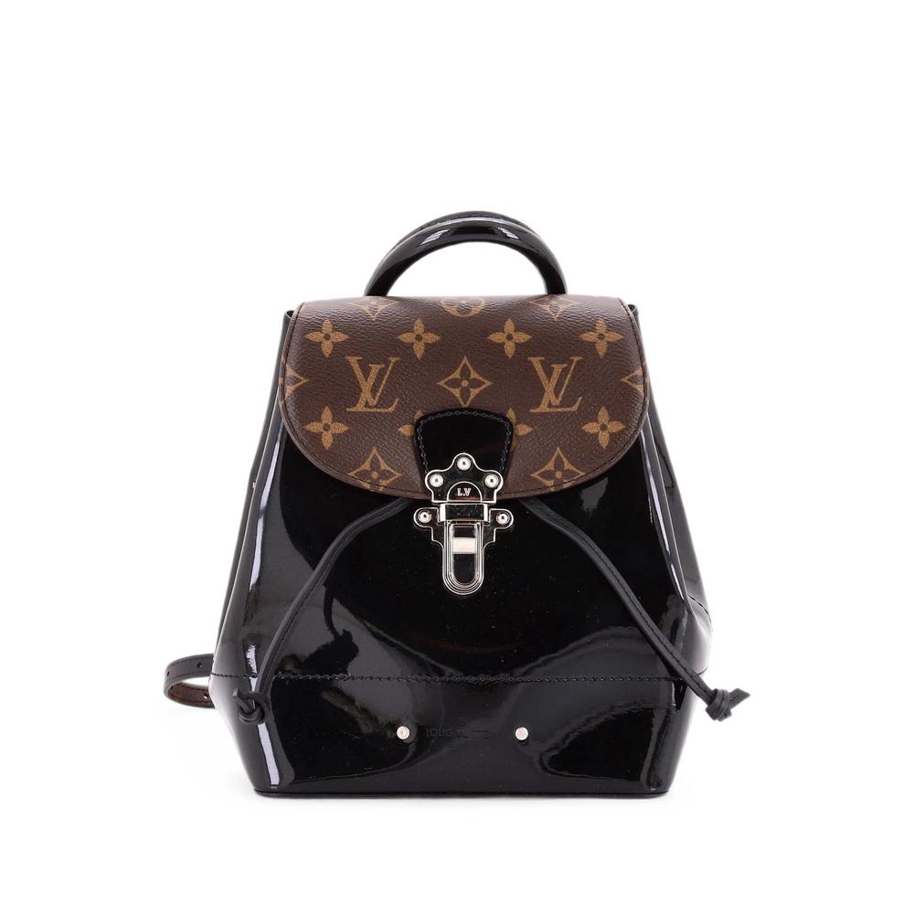 Hot Springs Vernis with Monogram Canvas backpack 1