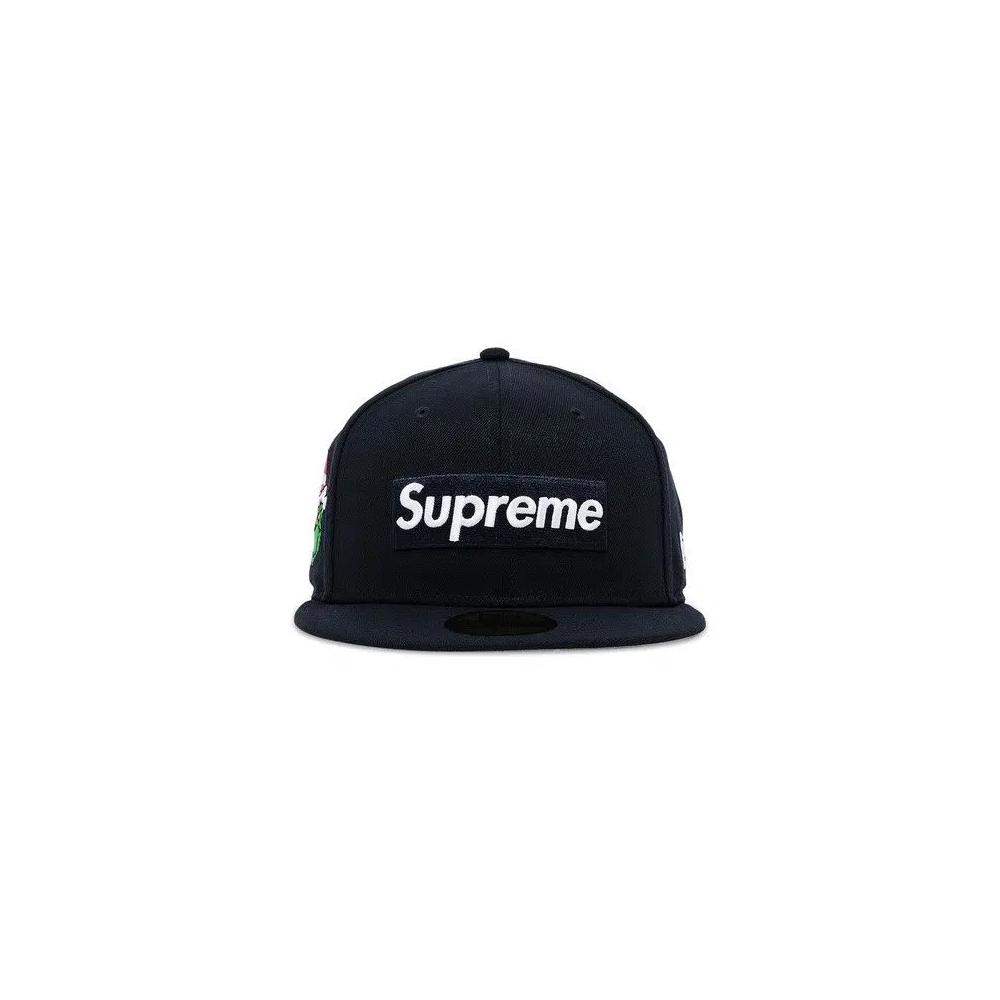 Кепки Supreme Grinch Box Logo New Era 'Navy' 1