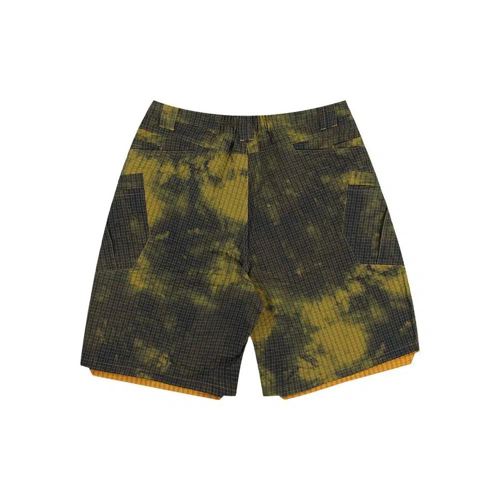 Шорты Pleasures Oval Tactical Cargo Shorts «Желтый» 2