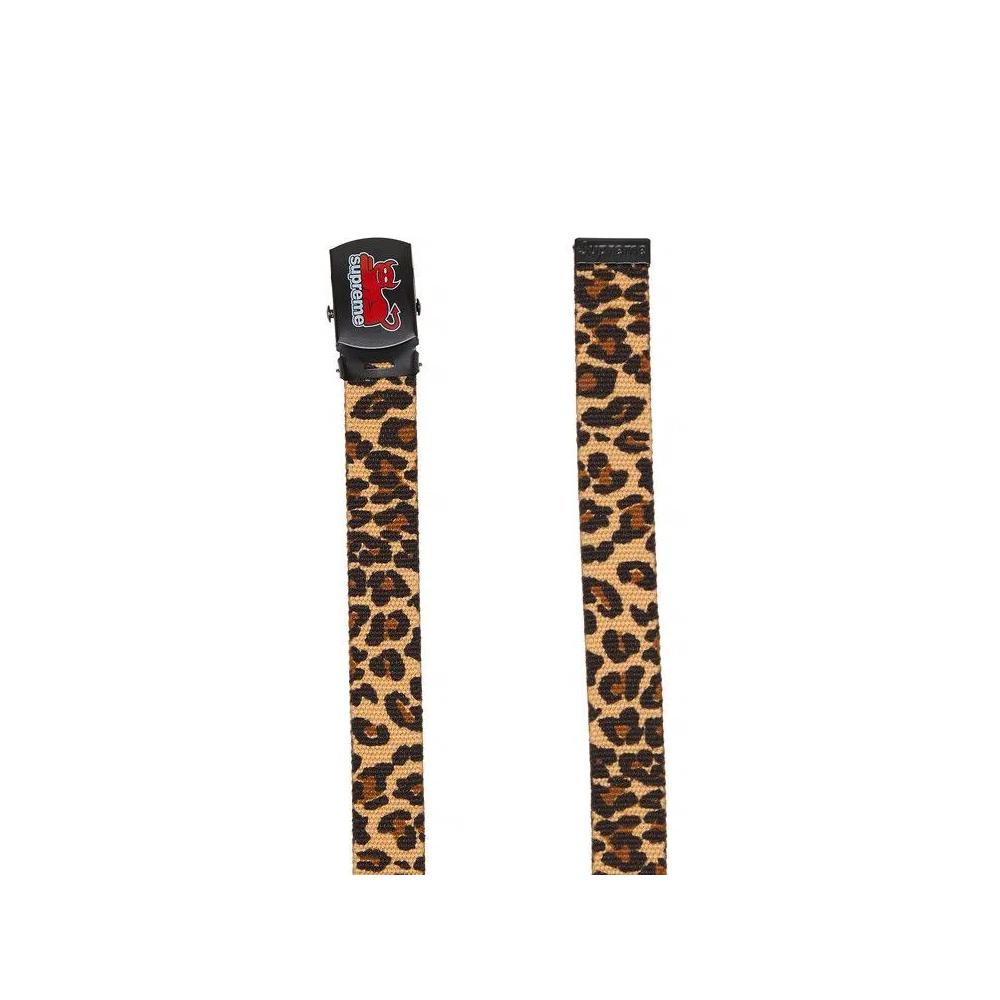 Ремни Supreme x Toy Machine Тканый ремень 'Леопардовый' 2