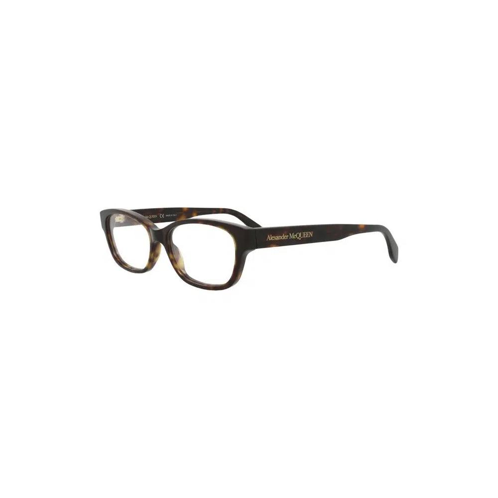 Очки Alexander McQueen Square-Frame Acetate Optical Frames 'Havana/Transparent' 2