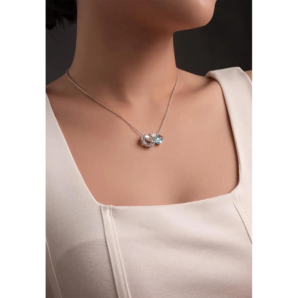 Ожерелье Glow Aquamarine 021 4