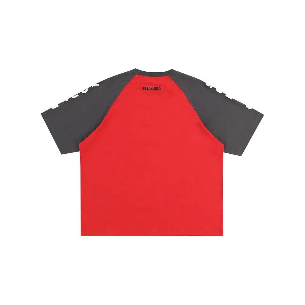 Футболки Pleasures Gracias Raglan T-Shirt 'Red' 2