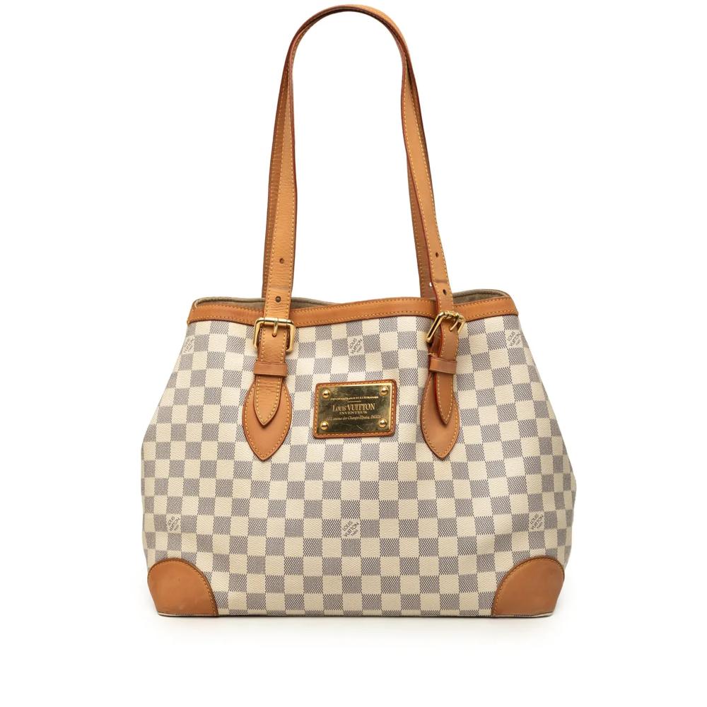 Сумка-тоут Damier Azur Hampstead MM (1990-2010 годы) 1