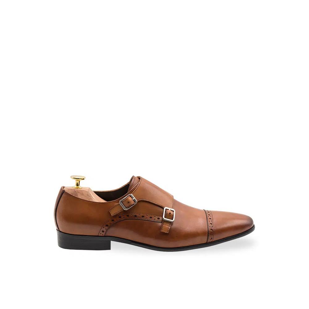Двойные монахи Cordoba Blake Stitch Chestnut 1