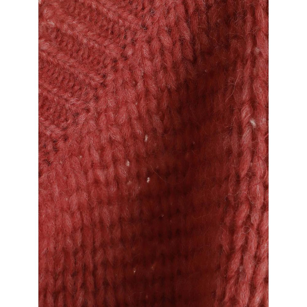 chunky-knit V-neck jumper 3