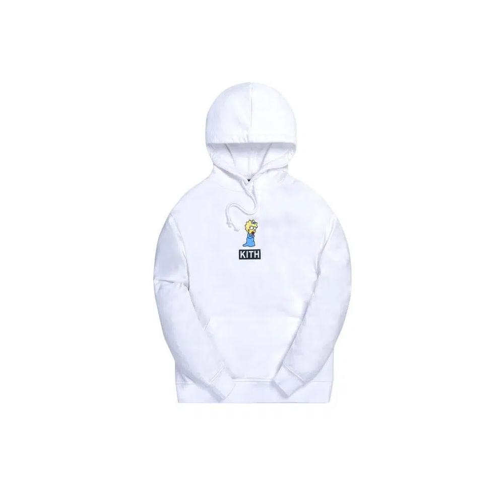 Худи Kith For The Simpsons Maggie Logo Hoodie 'Белый' 1