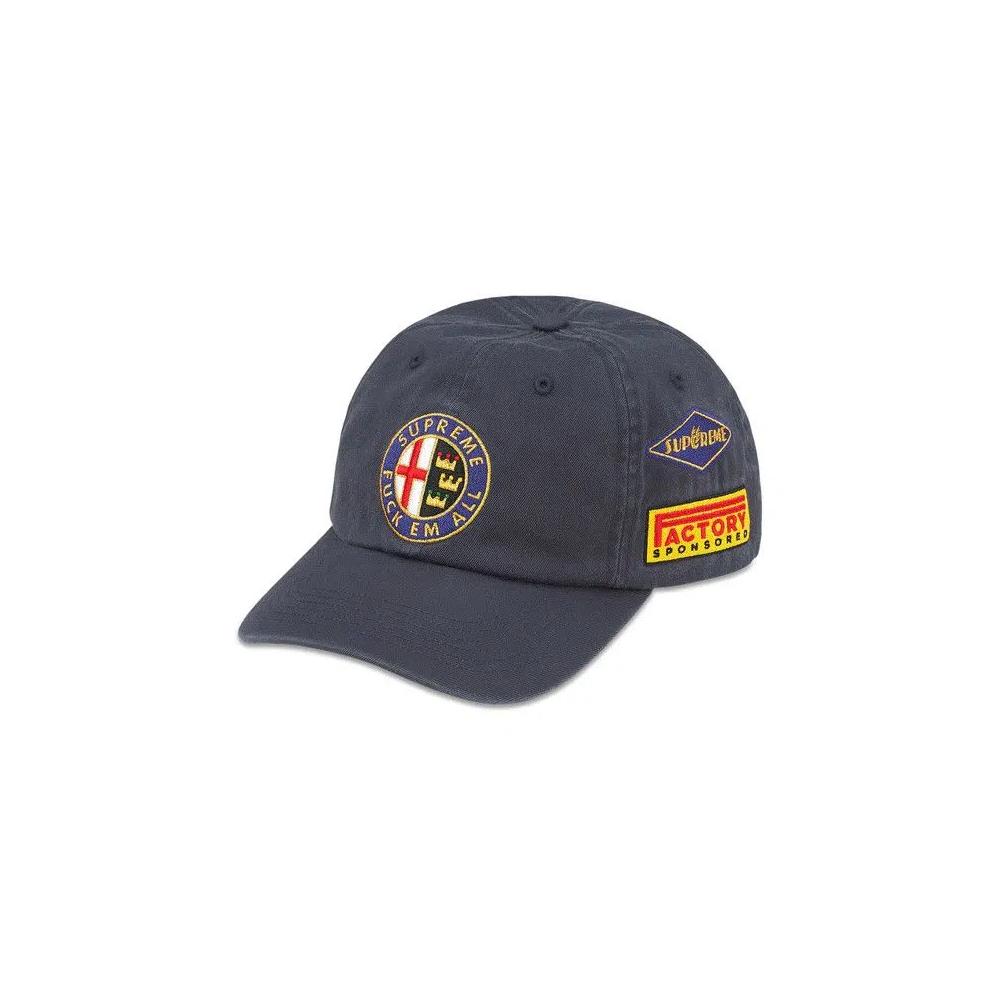Бейсболки Supreme Racing 6-Panel 'Navy' 1
