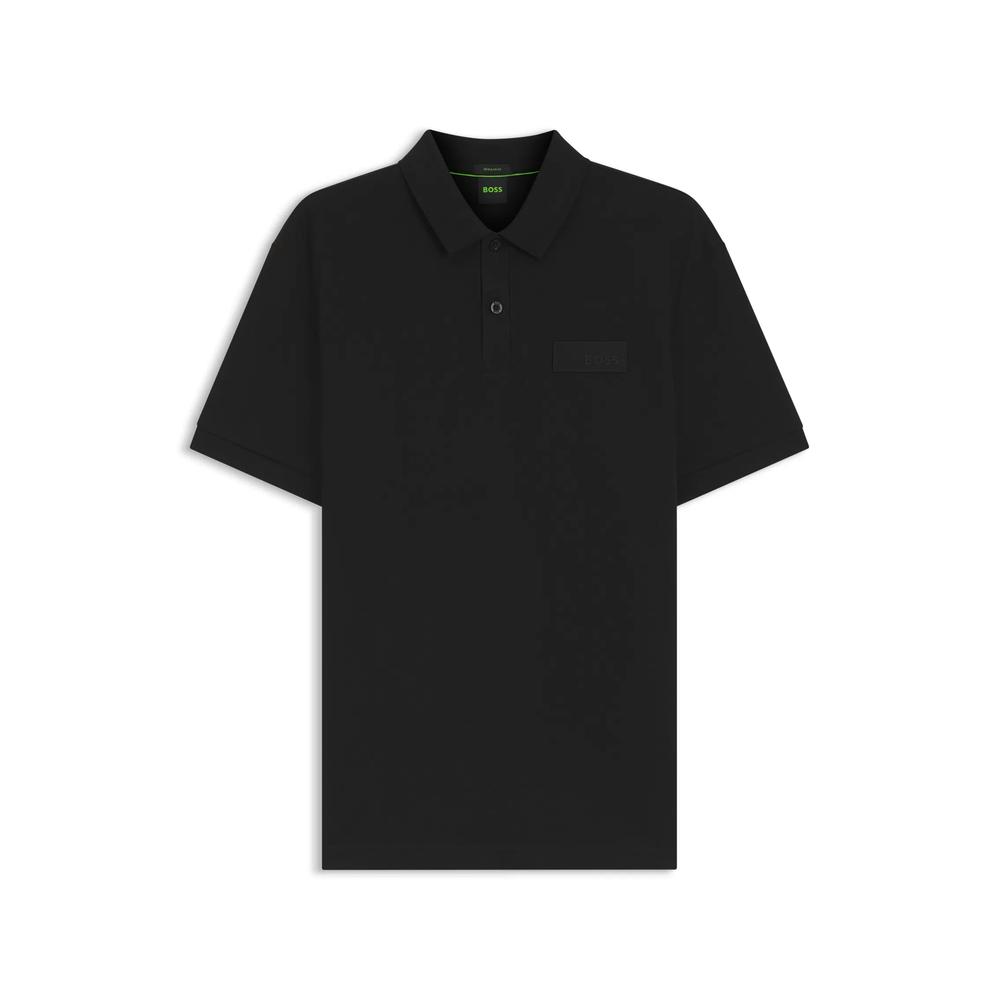 Поло с логотипом Paddy Structured Logo Patch - BOSS Green 5