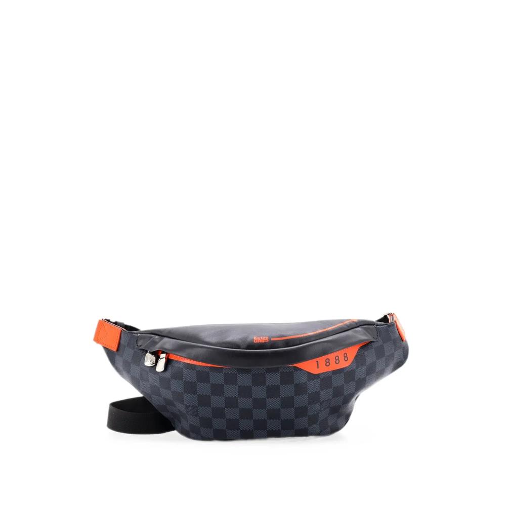 Поясная сумка Discovery Bumbag Limited Edition Damier Cobalt Race 1