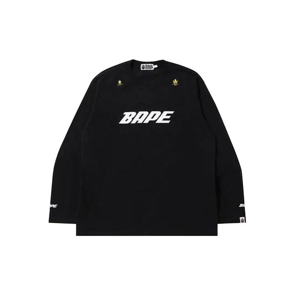 Футболки BAPE In Transite Long-Sleeve Tee 'Черный' 1
