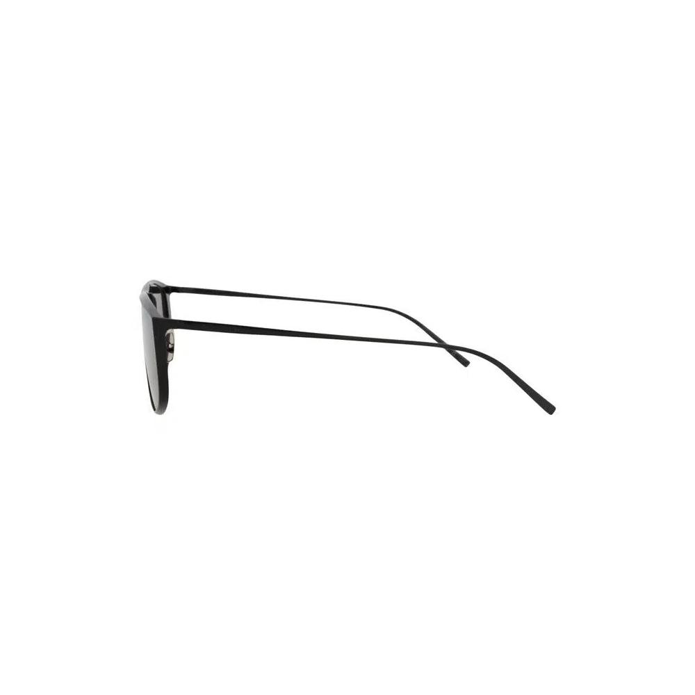 Солнцезащитные очки Saint Laurent Shield-Frame Metal 'Black' 3