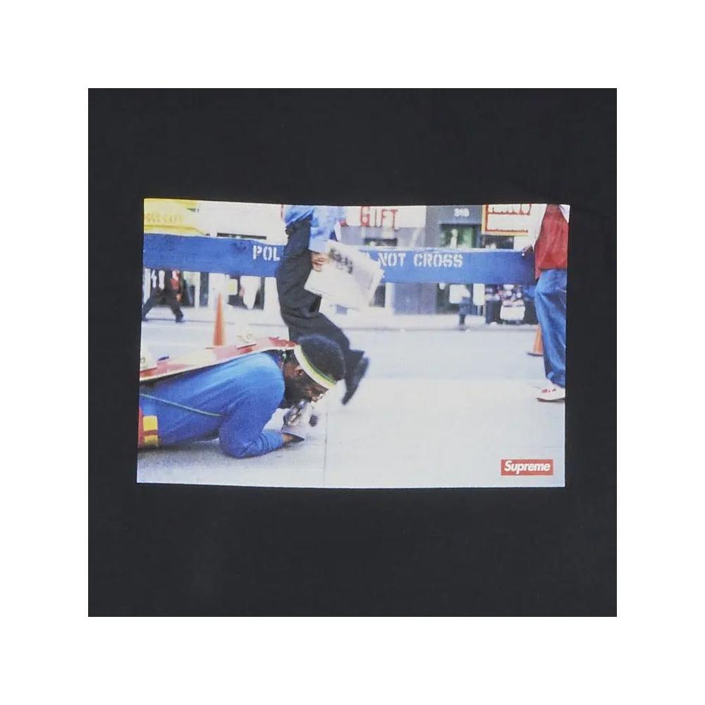 Футболки Supreme x Pope.L Training Crawl Tee 'Черный' 3