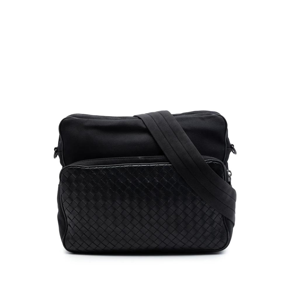 Сумка через плечо Nappa Messenger Bag с плетением Intrecciato (2012-2026 годы) 1