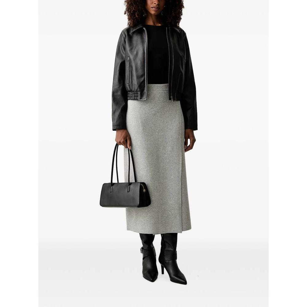 elasticated-hem zip-up jacket 2