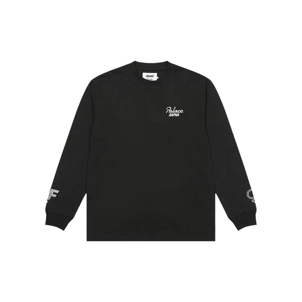 Футболки Palace x Rapha EF Education First Long-Sleeve T-Shirt 'Black' 1