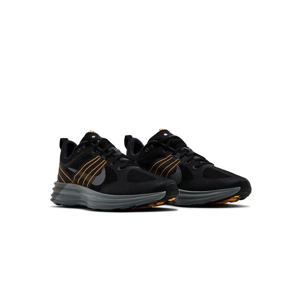 Кроссовки Nike Lunar Roam 'Black Grey Laser Orange' 8