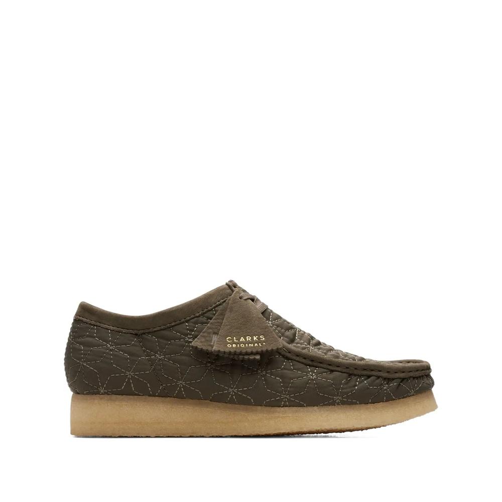 Ботинки Wallabee Olive Combination 1