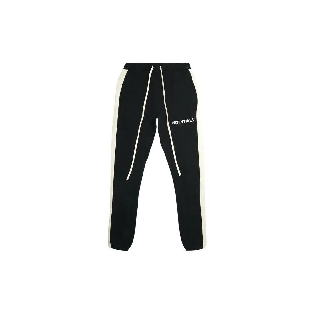 Fear of God Essentials Side Stripe Sweatpants 'Черный' 1