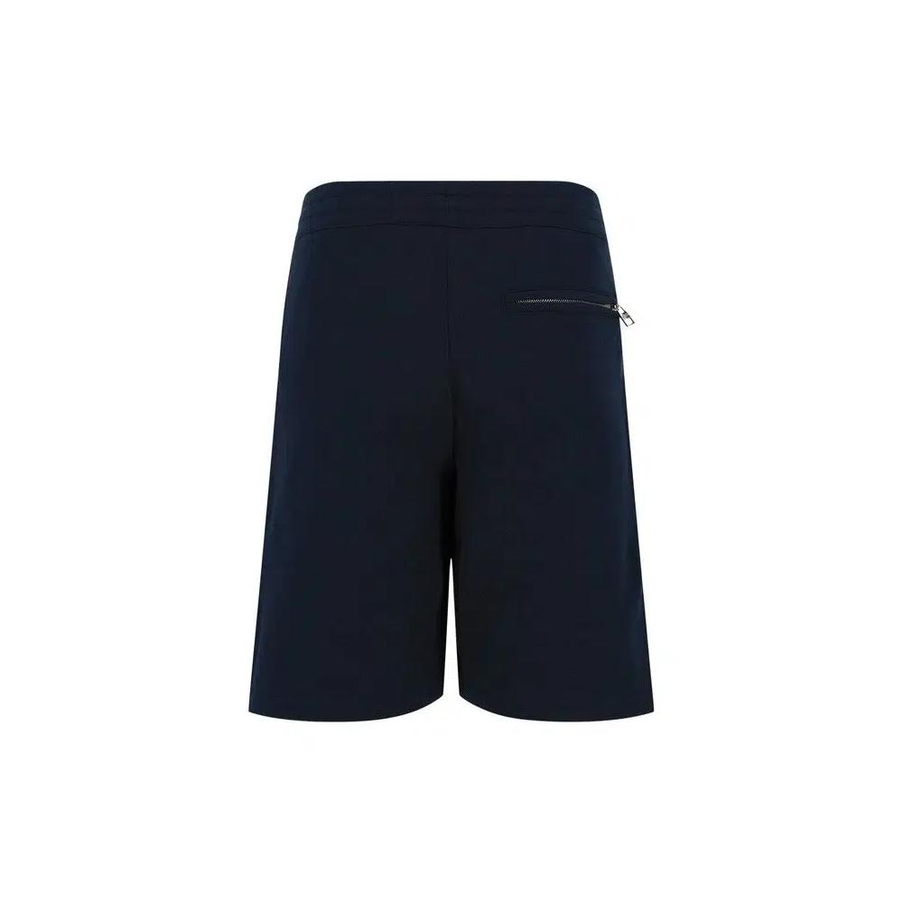 Шорты Alexander McQueen Logo Tape Shorts 'Blue' 2