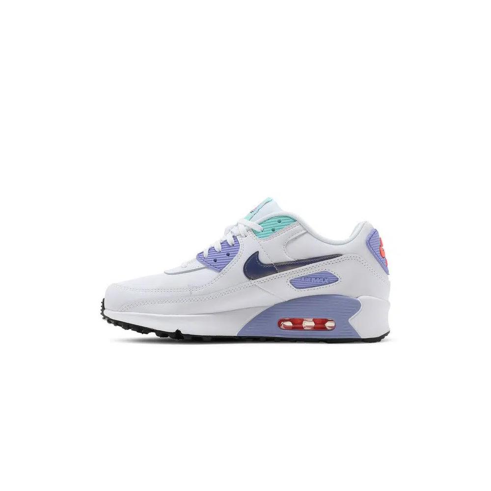 Кроссовки Nike Air Max 90 SE 2 GS 'White Dark Purple Dust' 3