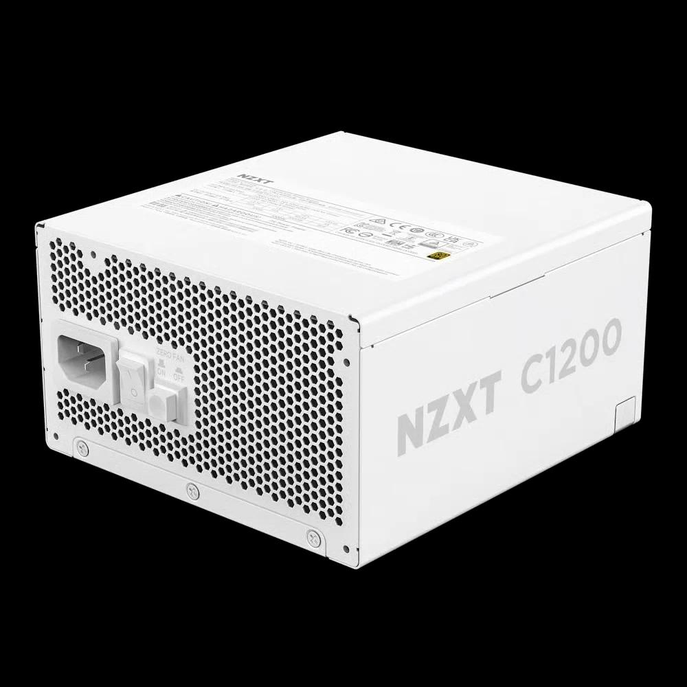 NZXT C1200 Gold ATX 3.1 1200 Вт 80Plus Gold, полностью модульный блок питания — белый 1
