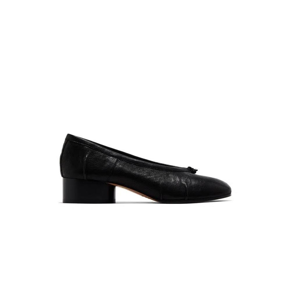 Кроссовки Maison Margiela Wmns Tabi New Ballerina 'Artisanal Vintage Effect - Black' 1