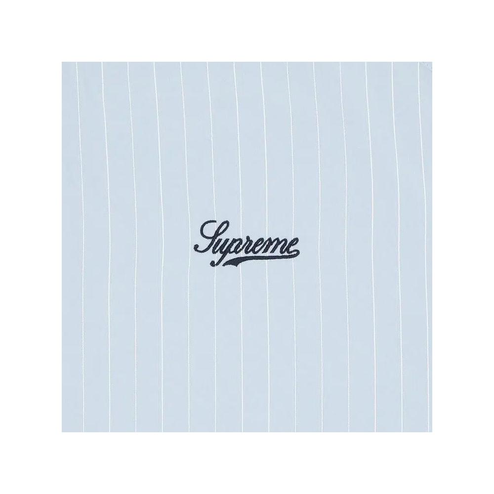 Куртки-бомберы Supreme Reflective Pinstripe Track Jacket 'Light Blue' 3