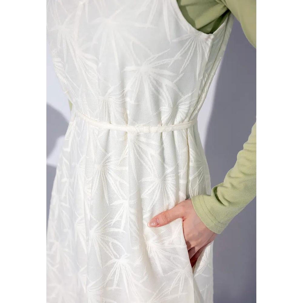Двустороннее жаккардовое макси-платье [DA10264] 6