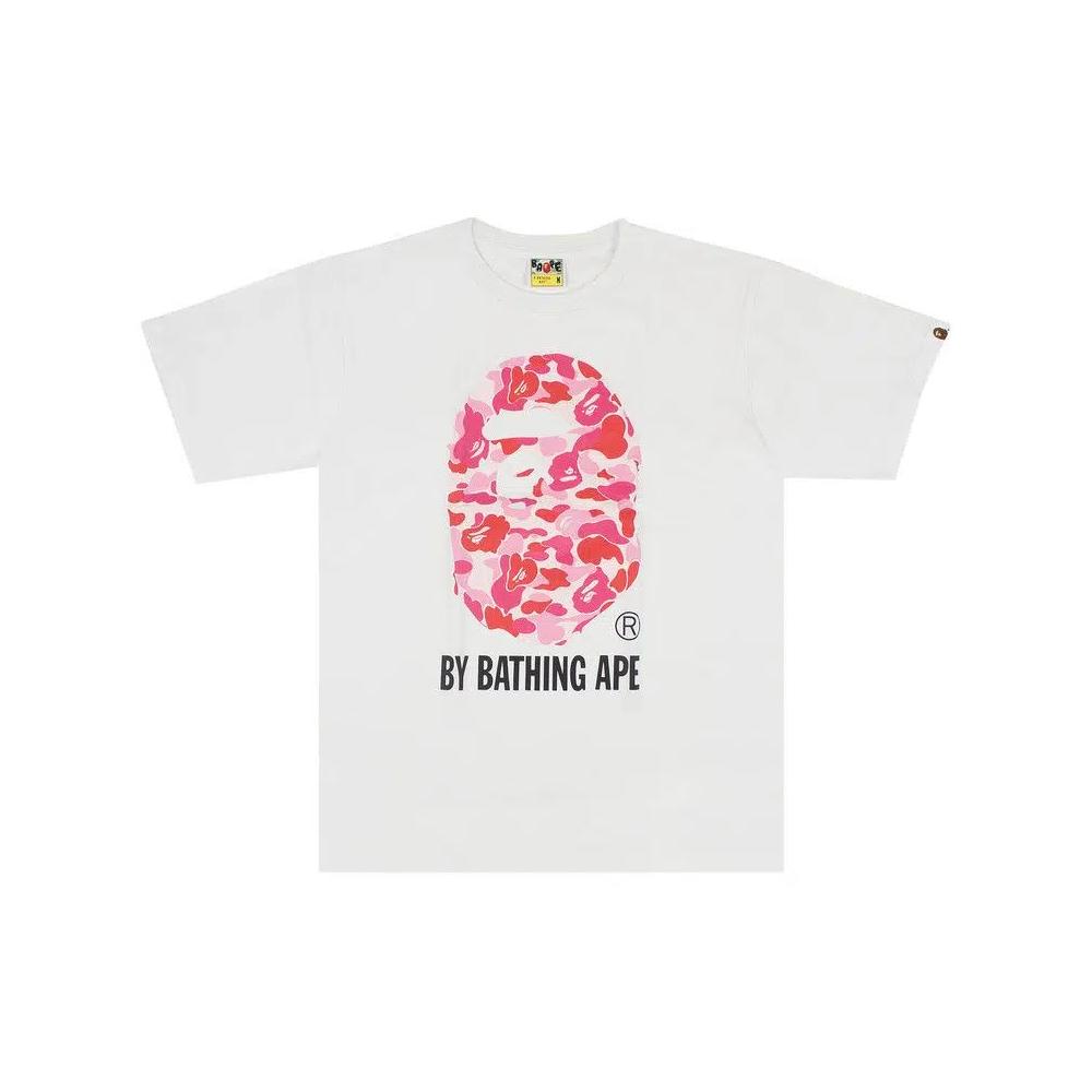 Футболки Bape Color Camo T-Shirt 'White/Pink' 1