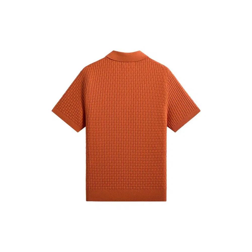Поло Kith Basket Weave Tilden Polo 'Clementine' 2