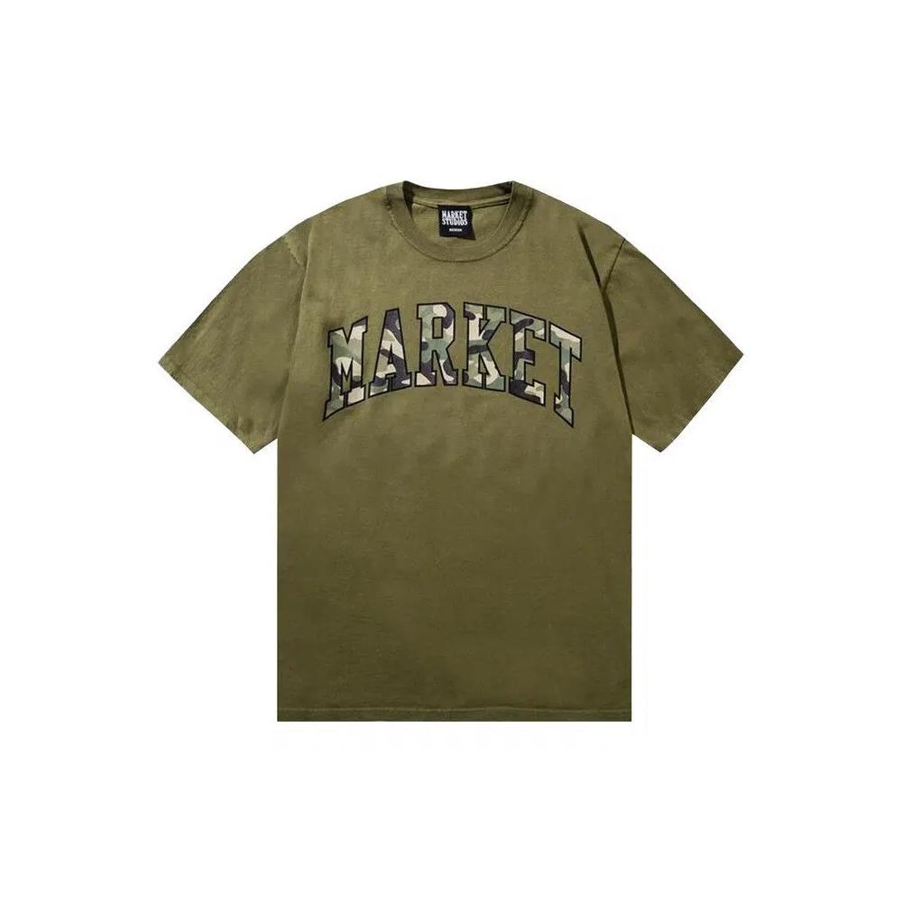 Топы Market Camo Arc T-Shirt 'Sphagnum' 1