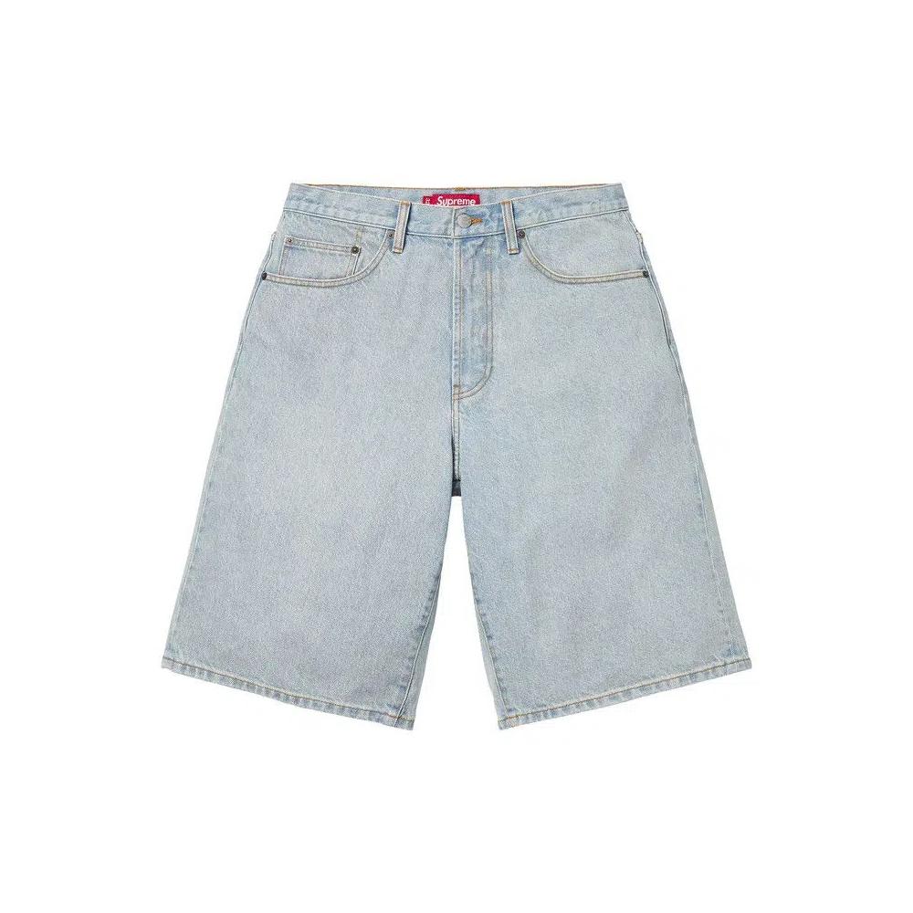 Шорты Supreme Baggy Denim Short 'Light Washed Indigo' 1