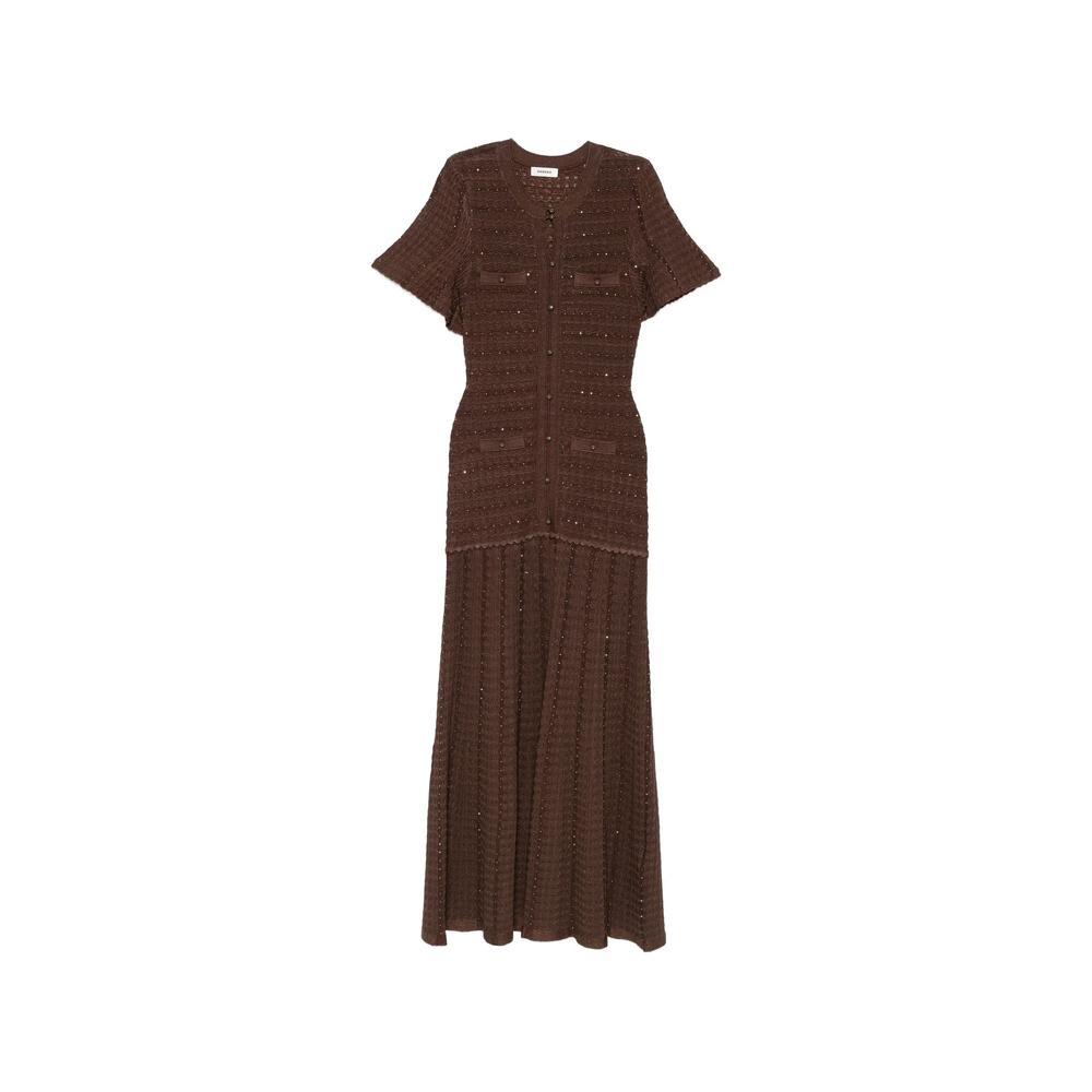 Платье макси с пайетками 1