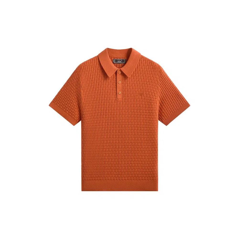 Поло Kith Basket Weave Tilden Polo 'Clementine' 1