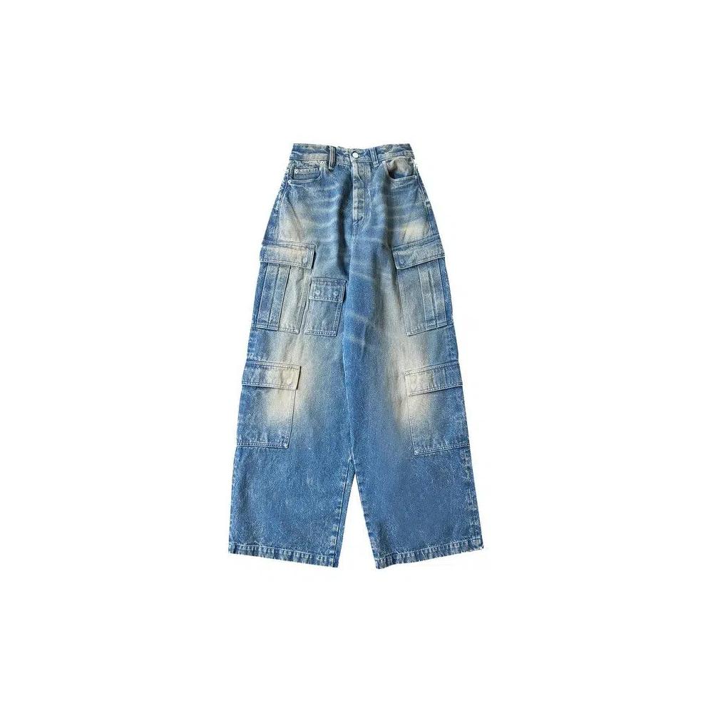 Карго-брюки Ambush Denim Cargo Pants 'Blue' 1