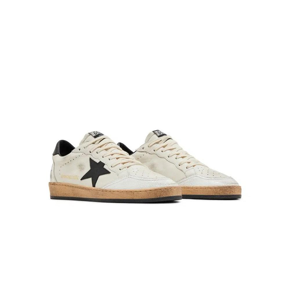 Кроссовки Golden Goose Ball Star 'White Black' 8