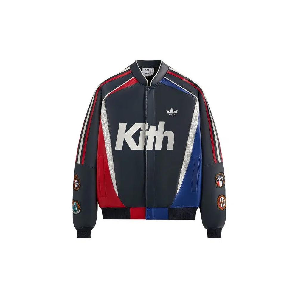 Бомберы Kith For Adidas Football Bomber Jacket 'Легендарные Чернила' 1