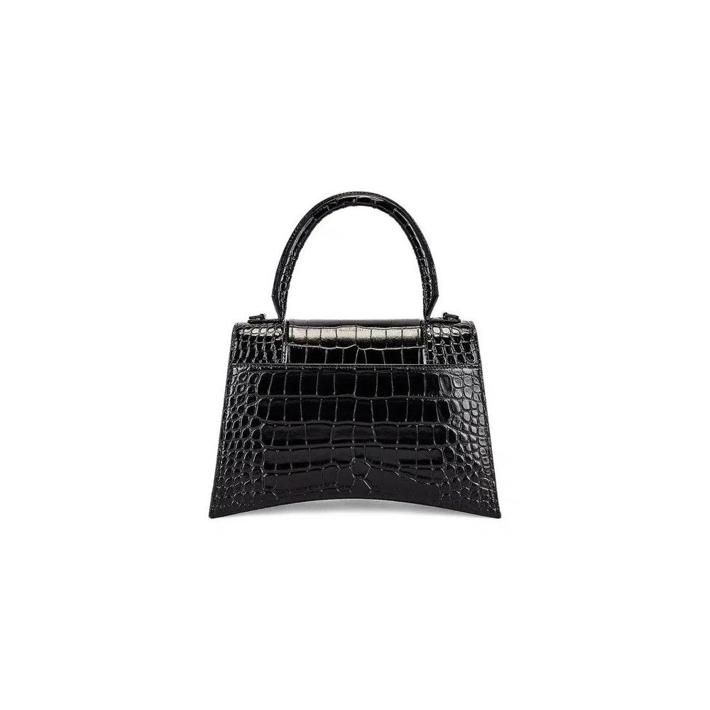 Сумки с ручками Balenciaga Hourglass Top Handle 'Black' 2