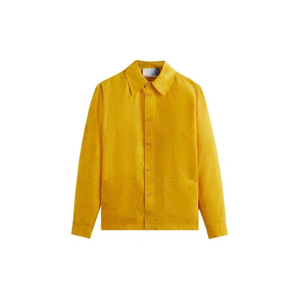 Рубашки-оверсайз Kith Long-Sleeve Boxy Collared Overshirt 'Opulence' 1