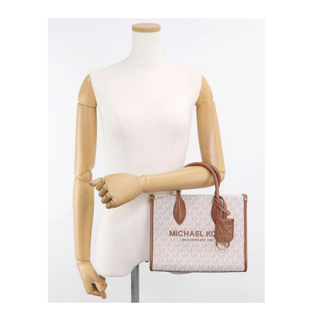 Mirella Small Logo Crossbody - Ваниль/Коричневый 5