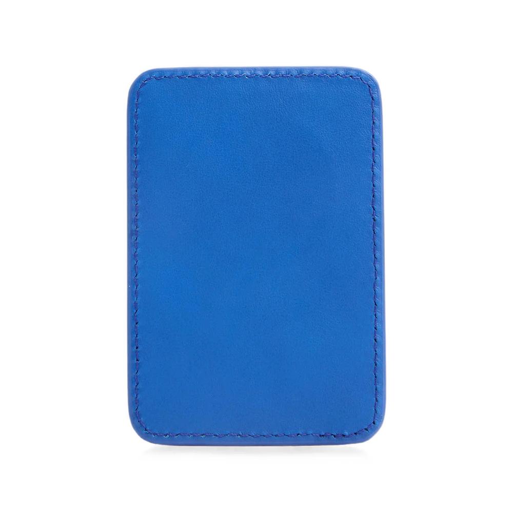 MagSafe® logo-print leather card holder 2