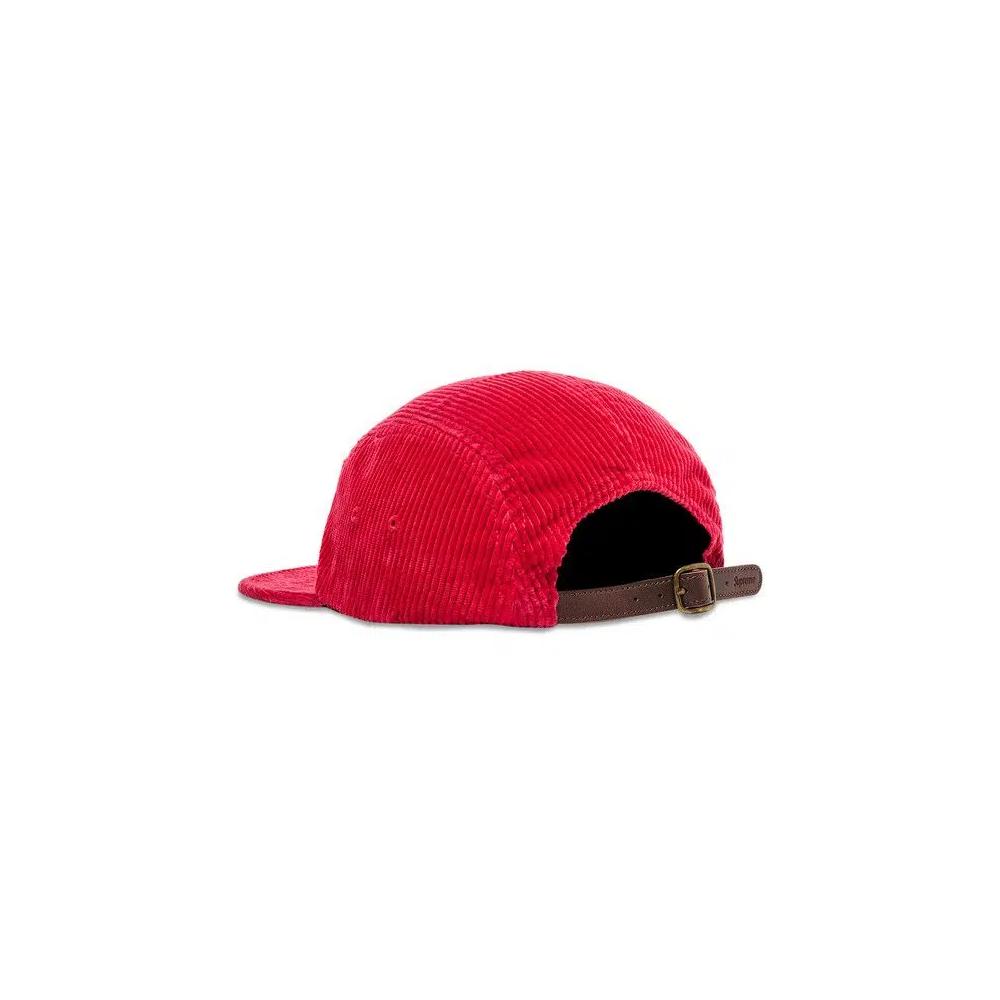 Кепки Supreme Corduroy Camp Cap 'Red' 3