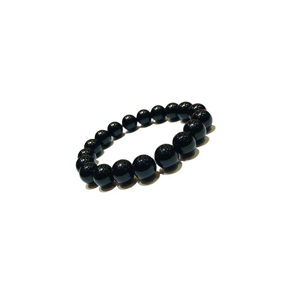 Браслет LITZ из черного агата AB001-B8MM 2