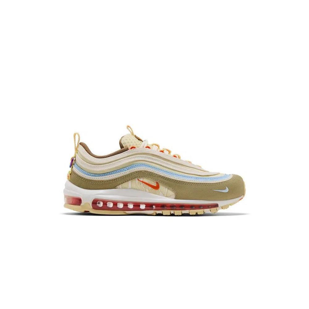Кроссовки Nike Air Max 97 'Alabaster Safety Orange' 1